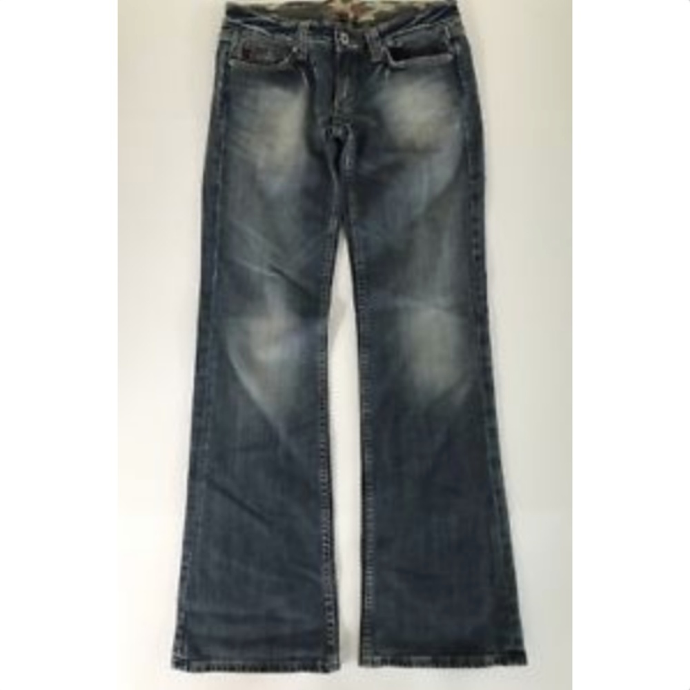 Miss Me Denim Jeans With Camo & Sequin Pockets
